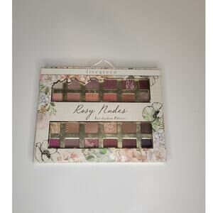 NIB Livegreen 24 Eyeshadow Palette and Makeup Brush